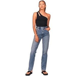 Abercrombie 90s Ultra High Rise Straight Jeans